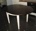 stół okrągły rozkładany średnica 110 cm